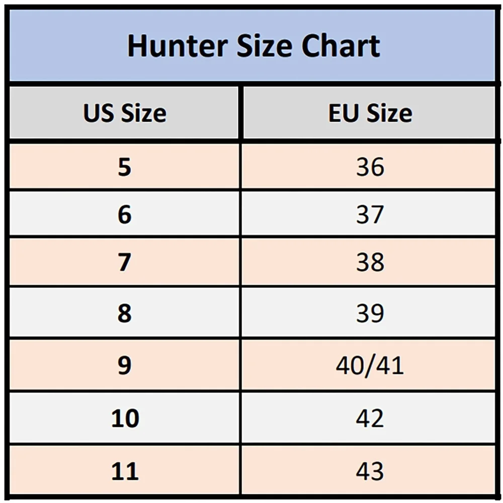 Hunter‎ Women's Black Rain Boots